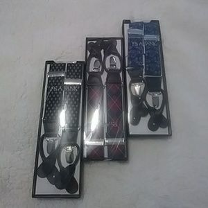 3 pr Bundled suspenders NWT💥